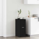 Cabinet de Apotecă Stejar negru 30 x 41 x 77.5 cm Lemn compozit GartenMobel Dekor