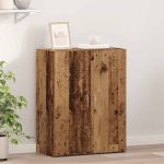 Dulap de birou cu raft Lemn vechi 60 x 32 x 77.5 Lemn compozit GartenMobel Dekor