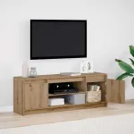 Cabinet TV Maro 139.5 x 34 x 50 cm Lemn compozit GartenMobel Dekor
