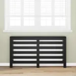 Capac pentru radiator Stejar Negru 149 x 20 x 82 cm GartenMobel Dekor