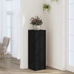 Suport pentru plante Stejar Negru 33 x 33 x 100 cm GartenMobel Dekor