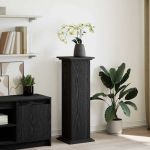 Raft de expunere Stejar Negru 31 x 30 x 90 cm Lemn compozit GartenMobel Dekor