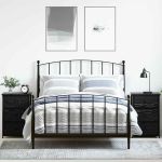 Dulap de noapte cu sertar 2 pcs Stejar negru GartenMobel Dekor