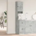 Dulap de bucătărie cu sertar Gri 35 x 50 x 180 cm Lemn compozit GartenMobel Dekor