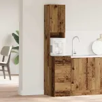 Dulap de bucătărie cu sertar cu raft Lemn vechi Lemn compozit GartenMobel Dekor