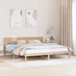Cadru de pat Maro 180 x 200 cm Lemn masiv de pin GartenMobel Dekor