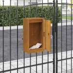 cutie poștală Ruginit 30 x 23 x 55 cm GartenMobel Dekor