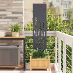 Ecran de intimitate pentru grădină Antracit 32 x 140 cm GartenMobel Dekor