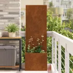 Ecran de intimitate pentru grădină Traforaj Ruginit 50 x 140 cm GartenMobel Dekor