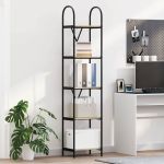 Raft pentru cărți Stejar sonoma 40 x 30 x 183 cm Lemn compozit GartenMobel Dekor