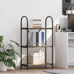 Raft pentru cărți stejar artizanal 60 x 30 x 109 cm GartenMobel Dekor
