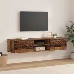 Cabinet TV cu sertar Lemn vechi 150 x 39 x 30 cm Lemn compozit GartenMobel Dekor