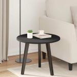 Placă de masă Negru 50 x 50 x 1.5 cm Lemn compozit GartenMobel Dekor