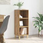 Bufet stejar artizanal 32.5 x 34.5 x 90 cm Lemn compozit GartenMobel Dekor