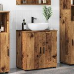 Dulap de Baie cu raft Lemn vechi 61 x 35 x 64 cm Lemn compozit GartenMobel Dekor