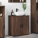 Dulap de Baie cu raft Stejar brun 61 x 35 x 64 cm Lemn compozit GartenMobel Dekor
