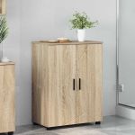 Dulap de Baie Stejar sonoma 60 x 35 x 80 cm Lemn compozit GartenMobel Dekor