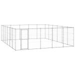 Padoc pentru câini de exterior, 36,3 m², oțel galvanizat GartenMobel Dekor