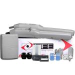 Kit automatizare poarta batanta 2x5 metri, 24V, Life OPTIMO5 24V SafetyGuard Surveillance