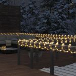 Cablu luminos cu 480 LED-uri, alb cald, 20 m, PVC GartenMobel Dekor