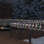 Cablu luminos cu 1200 LED-uri, multicolor, 50 m, PVC GartenMobel Dekor