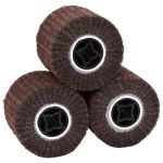 Role de șlefuire 3 pcs Maro 12 x 12 x 10 cm fibră sintetică GartenMobel Dekor