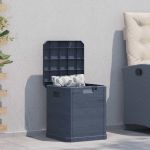 Ladă de depozitare pentru grădină, antracit, 90 L GartenMobel Dekor