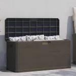 Ladă de depozitare pentru grădină, maro, 280 L GartenMobel Dekor