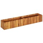 Strat înălțat de grădină, 150x30x25 cm, lemn masiv de acacia GartenMobel Dekor