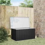 Ladă de depozitare pentru grădină, antracit, 129 x 67 x 65 cm GartenMobel Dekor