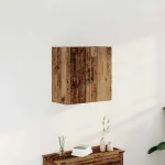Dulap de perete Lemn vechi 60 x 31 x 60 cm Lemn compozit GartenMobel Dekor