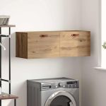 Dulap de perete Pe perete stejar artizanal 100 x 36.5 x 35 cm GartenMobel Dekor