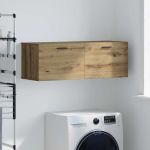 Dulap de perete Pe perete stejar artizanal 100 x 36.5 x 35 cm GartenMobel Dekor