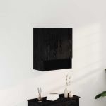 Dulap de perete Stejar negru 60 x 31 x 70 cm Lemn compozit GartenMobel Dekor