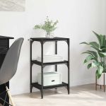 Dulap pentru cărți Stejar negru 40 x 33 x 70.5 cm Lemn compozit GartenMobel Dekor