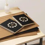 Panouri Decor 12 pcs Stejar negru 30 x 42 x 0.3 cm GartenMobel Dekor