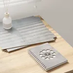 Panouri decorative 50 pcs Gri beton 30 x 30 x 0.3 cm GartenMobel Dekor