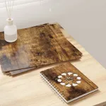 Panouri decorative 50 pcs Stejar afumat 30 x 30 x 0.3 cm GartenMobel Dekor