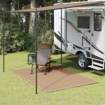 Covor pentru cort, gri taupe, 200x300 cm GartenMobel Dekor