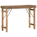 Masă de consolă Maro 110 x 35 x 76 cm Lemn masiv recuperat GartenMobel Dekor