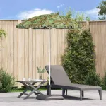 Parasol de Plajă Verde 206 x 206 x 212 cm Poliester și metal GartenMobel Dekor