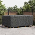 Husă pentru mobilier de exterior Negru 280 x 204 x 106 cm 600D GartenMobel Dekor