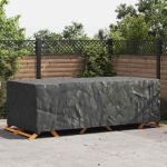 Husă pentru mobilier de exterior Negru 300 x 110 x 70 cm 420D GartenMobel Dekor