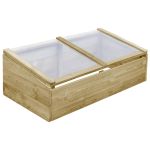Seră, 100 x 50 x 35 cm, lemn de pin tratat GartenMobel Dekor