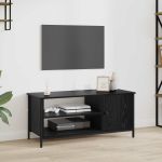 Cabinet TV Stejar negru 100 x 40 x 45 cm Lemn compozit GartenMobel Dekor