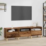 Cabinet TV cu sertar Lemn vechi 150 x 30 x 45 cm Lemn compozit GartenMobel Dekor