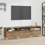Cabinet TV stejar artizanal 150 x 30 x 45 cm Lemn compozit GartenMobel Dekor