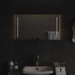 Oglindă de baie cu LED, 70x40 cm GartenMobel Dekor