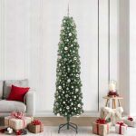 Brad de Crăciun artificial Verde 240 cm PVC GartenMobel Dekor