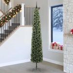 Brad de Crăciun artificial Verde 270 cm PVC GartenMobel Dekor